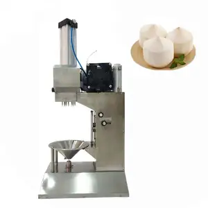 Venda quente semi automática coco peeling máquina coco casca fibra que faz a máquina com um preço barato