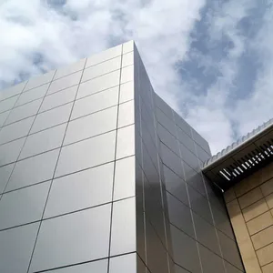 Pannello <span class=keywords><strong>Composito</strong></span> in <span class=keywords><strong>Alluminio</strong></span> Decorativo PVDF per Facciate Continue - Product Image 1