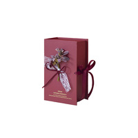 JOYWOOD Nouvelle Boîte à Bonbons Rigide Élégante en Matériaux Recyclés avec Gaufrage Pré-assemblée – Boîte Cadeau Créative pour Mariage et Fêtes
