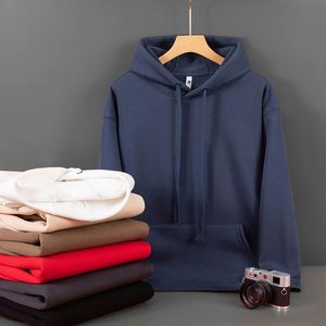 Sweat-shirt en coton et polyester de haute qualité avec doublure en polaire, lourd, chaud, personnalisable avec logo imprimé - Product Image 1