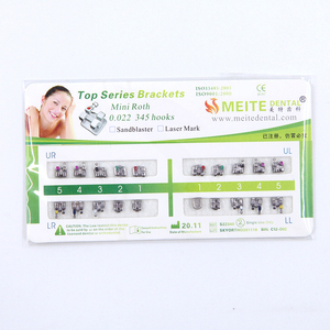 Dentale ortodonzia maglia di base MIM staffa di metallo - Product Image 3