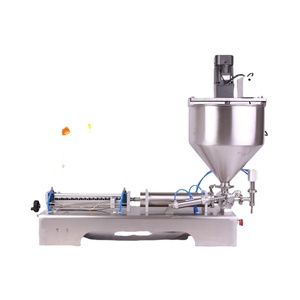 Semi-automatic Piston Honey Sauce Shampoo Cosmetic Lotion Fruit Jam Oil Beverage Milk <b>Juice</b> Water Paste Filling <b>Machine</b> - Product Image 1