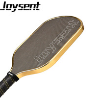 Raquette de pickleball Joysent Factory Direct Custom Name USAPA Premium 16mm Titanium Golden Carbon Fiber, impression UV