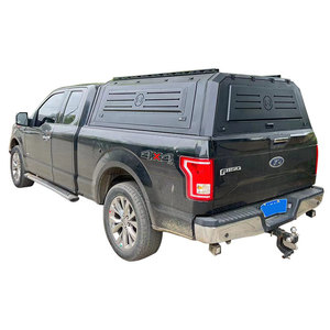 Couverture de lit de cargaison de toit rigide tout-terrain pliable imperméable en alliage d'aluminium de haute qualité pour Ford/<span class=keywords><strong>2022</strong></span> F150 toit d'auvent de camionnette - Product Image 4