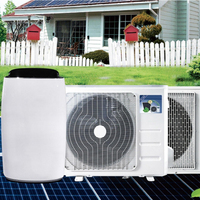 Climatiseur solaire 9000 12000 18000 24000 BTU HORS RÉSEAU DC 48V Split Hybrid AC/DC Climatiseur solaire