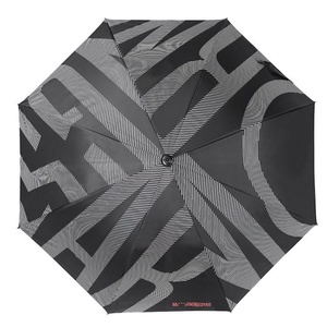 High Quality Customized 25 Inch Auto Stick <b>Umbrella</b> With Plastic Curved Handle - Product Image 3