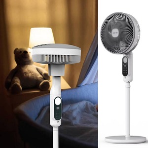 Rechargeable Solar Fan Portable Air Circulation With Control Pure Copper Brushless Motor for Home & Camping SF01 Solar Fan With - Product Image 6