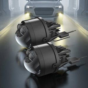 Feux antibrouillard à 3 couleurs, étanches IP68, projecteur LED automatique <span class=keywords><strong>de</strong></span> 3 pouces pour BMW G30, Suzuki Samurai, Peugeot <span class=keywords><strong>206</strong></span>, Volvo XC90 - Product Image 1