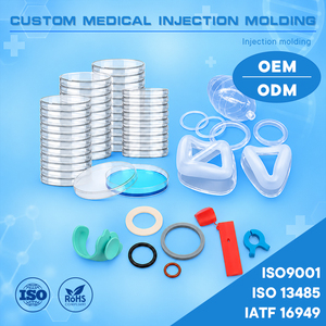 Laboratory Ware Petri Dish Breathing Mask <b>Silicone</b> Seals <b>Gaskets</b> Medical Plastic Components Molding - Product Image 1