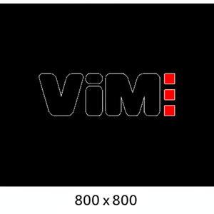 3JW-985221-VIM-NOVAX Tira de revestimiento fija de aluminio H = 300 mm Por ml - Product Image 1