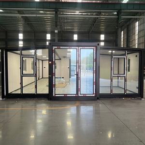 Maison pliable et extensible préfabriquée en acier, type cabine, avec lit pliant à 2 ailes (20x20 pieds), modèle Vemos, Prix - Product Image 6