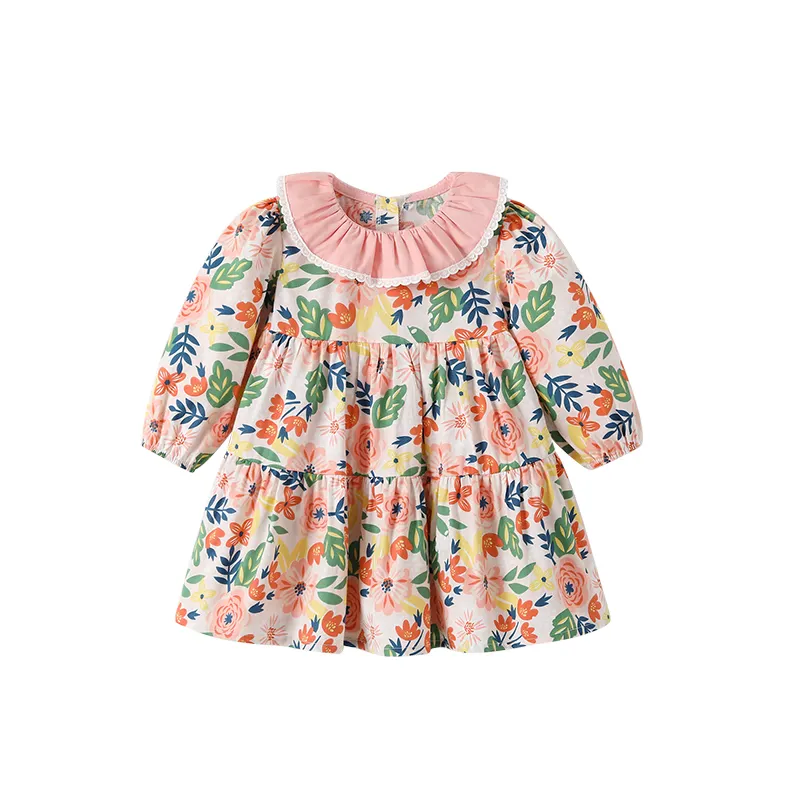 2023 Sublimation Baby Summer Dress For Kids Girls Toddler Clothes Dresses 2 To 12 Children'S Clothing Cute Baby Dress
