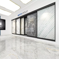 Présentoir Coulissant Écologique pour Échantillons de Dalles de Marbre, Quartz, Granit et Carreaux de Céramique – Idéal pour Showroom