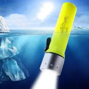 Lanterna De Mergulho Subaquático Personalizado IP68 Custom LED Equipamento De Mergulho Tocha Lanterna De Mergulho