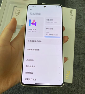 Venta al por Mayor del Redmi Note <span class=keywords><strong>13</strong></span> Pro Original, 8GB+128GB, 6.6 Pulgadas, 144Hz, LTE/CDMA, MIUI 14, Snapdragon 7s Octa Core, NFC, Carga Inalámbrica, 5G - Product Image 1