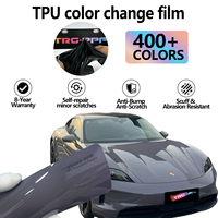 Film de protection de peinture (PPF) auto-cicatrisant violet provençal en polyuréthane, film vinyle TPU coloré