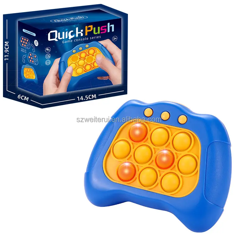 2023 nouvelle console électronique à bulles Hot Pop it jeu Whack a Mole jeu de poussée rapide pour garçons et filles cadeaux