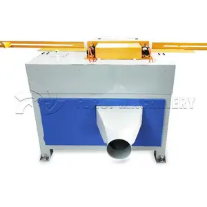 Usato sicuro stringer transpallet groove notcher machine/singola testa pallet notcher per la vendita/Double Heads Notcher Machine