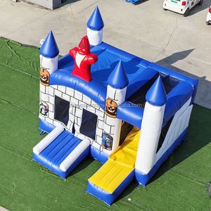 Castillo Inflable Azul Mágico de PVC para Juegos al Aire Libre, Casa de Brinco Inflable, Casa Inflable para Exteriores - Product Image 3