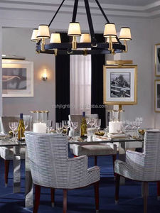 <span class=keywords><strong>Lustre</strong></span> suspendu LED moderne de style américain en <span class=keywords><strong>cuivre</strong></span> avec lumière <span class=keywords><strong>blanc</strong></span> chaud, classiques contemporains pour la décoration de la maison, du bureau <span class=keywords><strong>et</strong></span> de l'hôtel - Product Image 5