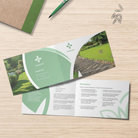 Impresión de Folletos Personalizados A4 A3, Plegables, para Clínica Dental, Menú de Restaurante, Folleto con Logotipo Personalizado, Laminación Mate o Brillante
