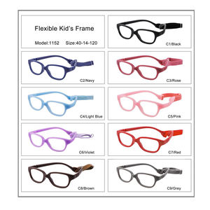 Monturas ópticas personalizadas TR90 para niños al por mayor, flexibles y cómodas para niños y niñas montura de gafas, gafas para Miopía - Product Image 3