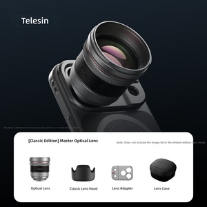 TELESIN Master Portrait Grip Kit untuk iPhone 17 Pro Max Lensa Optik Sejati dan Optik Portrait Awakened