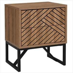 Contemporary Wooden Nightstand <b>Bedside</b> Cabinet with Drawer <b>Storage</b> Bedroom Furniture for Living Room Bedroom Hotel - Product Image 1