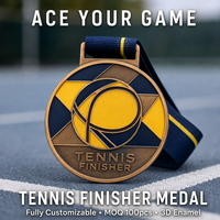 Médailles et trophées de football, de volley-ball et de course en alliage de zinc 3D plaqué or et argent, personnalisables, offerts gratuitement