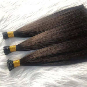 Extensions de cheveux 100% vierges naturels, double épaisseur, en gros, avec kératine italienne, pointes en <span class=keywords><strong>U</strong></span>/plates/en I - Product Image 4