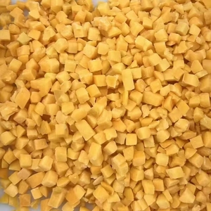 100% Doce Fatias De Manga Congelada e Pedaços 10X10mm Cubos IQF Diced manga em Embalagem A Granel Atacado Frutas Congeladas - Product Image 3
