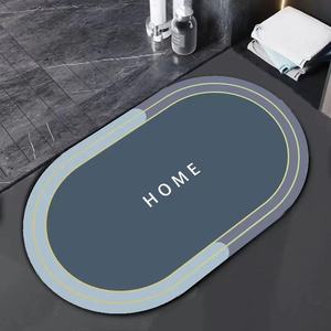 Alfombra de Baño Absorbente con Base de Goma Antideslizante y Superficie de Poliéster, Control Rápido de la Humedad, Apta para Mascotas - Product Image 4