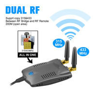 Module d'automatisation domestique intelligent EWeLink RF Bridge 315 MHz et 433 MHz, interrupteur sans fil Wi-Fi, minuterie universelle, conversion DIY
