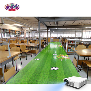 Meeslepende Metalen Interactieve Vloer Display Hologram <span class=keywords><strong>Projector</strong></span> Voor Cafés Winkelcentra Restaurants Voor Videoprojectie Mapping - Product Image 4