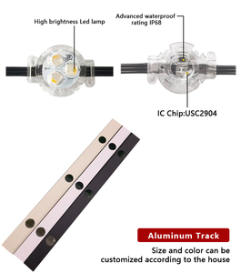 Địa Chỉ <span class=keywords><strong>Led</strong></span> <span class=keywords><strong>pixel</strong></span> String ánh Sáng Cây giáng sinh đèn <span class=keywords><strong>LED</strong></span> Wifi điều khiển đầy màu sắc <span class=keywords><strong>pixel</strong></span> <span class=keywords><strong>LED</strong></span> ánh sáng không thấm nước - Product Image 6