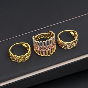 Anillo de Hombre Chapado en Oro de 24K con Nuevo Diseño Jxx, Anillo de Boda de Oro para Mujer - Product Image 2