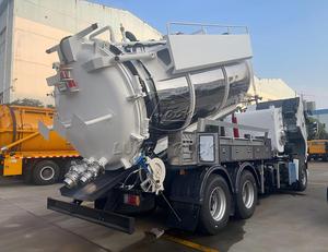 รถบรรทุก ISUZU GIGA 6×4 Jet‑Vac ขนาด 15000 ลิตร, ปั๊มนำเข้าจาก Samson, ถังเก็บน้ำเสียสแตนเลส, รถทำความสะอาดท่อระบายน้ำแบบกำหนดเองระดับไฮเอนด์ - Product Image 3
