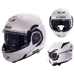 Casco de Motocicleta <span class=keywords><strong>LS2</strong></span> FF901 Nuevo con Doble Visera ABS para Hombre, Cierre Rápido, Correa de Bloqueo Plana, Caja Original, Homologado por <span class=keywords><strong>DOT</strong></span>, para Todas las Estaciones - Product Image 6
