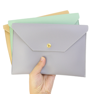 Pochette de rangement pour pinceaux de maquillage de voyage, petite, en cuir PU, portable, étui pour téléphone portable, bouton en PU - Product Image 1