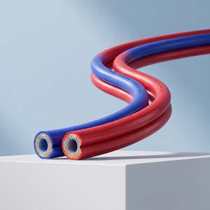 ISO-Zertifizierter Leichtgewichtiger Extrem Kältebeständiger Alterungsbeständiger Industrieller Geflochtener PVC 3-Schicht-Luftschlauch - Product Image 1