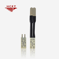 Interruptor de Protección Térmica de Sobrecarga Serie HCET, Termostato de Motor de Acción Rápida para Electrodomésticos, Energía Eléctrica y Baterías