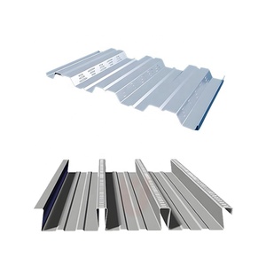 Feuilles de revêtement de toit en métal en acier galvanisé résistant au feu de conception industrielle pour l'architecture sûre pour l'usage d'entrepôt de plancher - Product Image 1