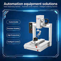 Machine de serrage automatique de vis de bureau haute vitesse avec alimentateur de vis et fonction de verrouillage par tournevis