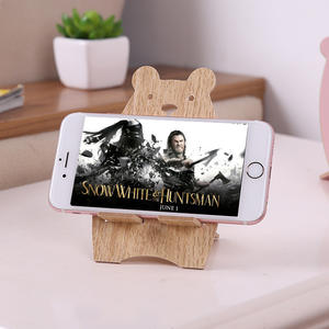 Милый стиль мультфильм красочный Универсальный деревянный ленивый кролик животных Настольный держатель для телефона для Ipad и телефона - Product Image 4