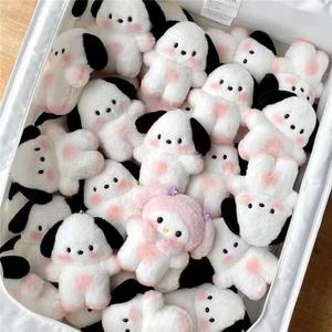 Gran oferta, regalo para niñas, lindo perro <span class=keywords><strong>Pacha</strong></span> de dibujos animados japonés, bolso escolar de felpa, colgante, muñeca de tela, llavero de felpa Pochacco - Product Image 2