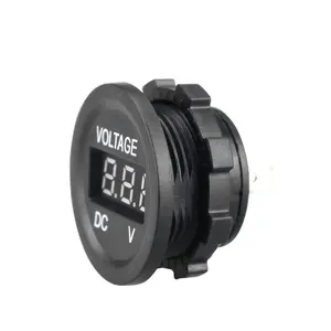 2014 Waterproof car marine panel mount DC digital voltmeter