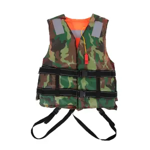 Ocean Fishing Vest with Life Jacket for Motorcycle Jet Skis Rafting Ski with Collar