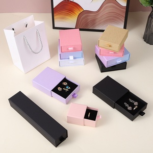 Wholesale Logo Gift Paper <b>Box</b> <b>Storage</b> <b>Box</b> <b>Cardboard</b> Jewelry Gift Drawer Organizer Packaging Luxury <b>Box</b> for Jewelry - Product Image 1