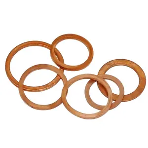 Copper Flat Washer Copper Flat Washers DIN 7603 Sealing Rings