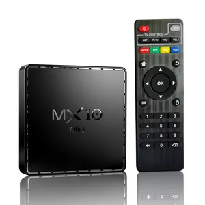 Factory price of MX10 MINI h616 tv box Android 10.0 DDR3 1GB/2GB/4GB RAM eMMC 16GB/32GB/64GB ROM 4K tv box mx10mini